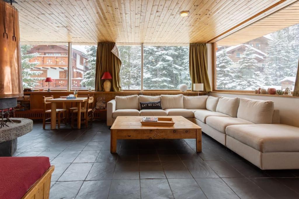 Chalet Robaumont - Grand Chalet Familial Proche Du Centre Et Des Pistes Courchevel Exterior photo