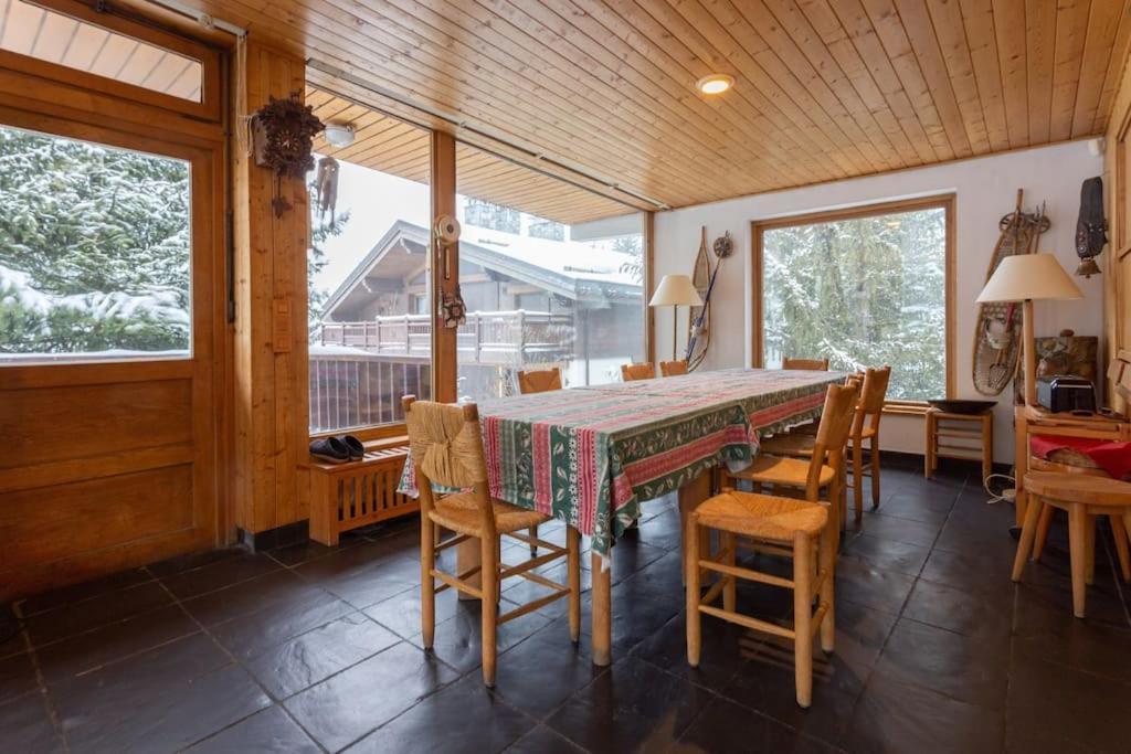 Chalet Robaumont - Grand Chalet Familial Proche Du Centre Et Des Pistes Courchevel Exterior photo