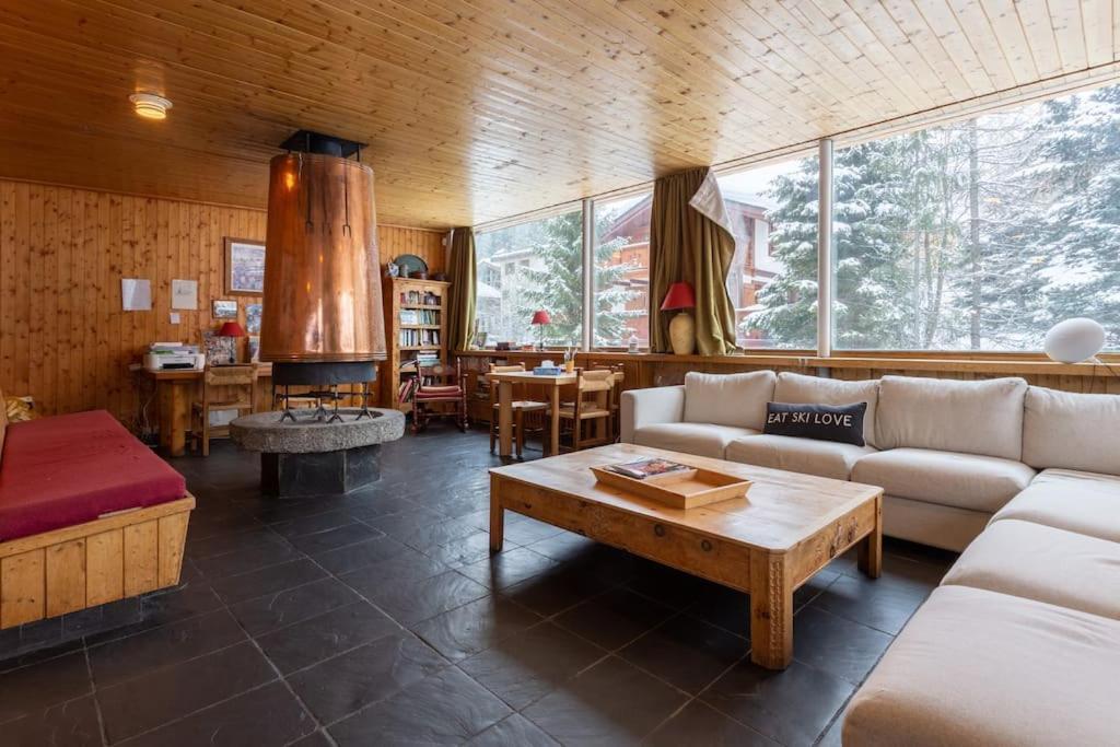 Chalet Robaumont - Grand Chalet Familial Proche Du Centre Et Des Pistes Courchevel Exterior photo
